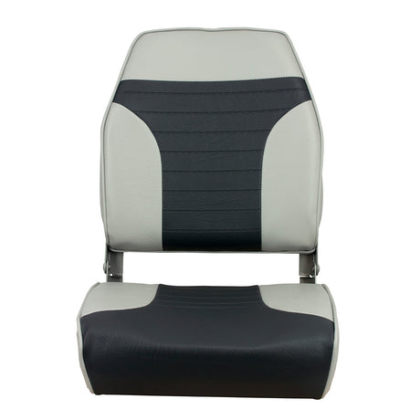 Springfield High Back MultiColor Folding Seat  GreyCharcoal