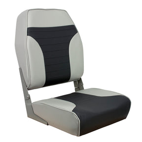 Springfield High Back MultiColor Folding Seat  GreyCharcoal