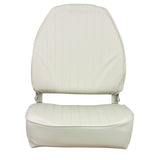 Springfield High Back Folding Seat  White