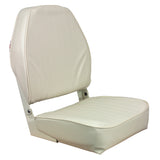 Springfield High Back Folding Seat  White