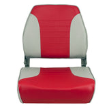 Springfield Economy MultiColor Folding Seat  GreyRed