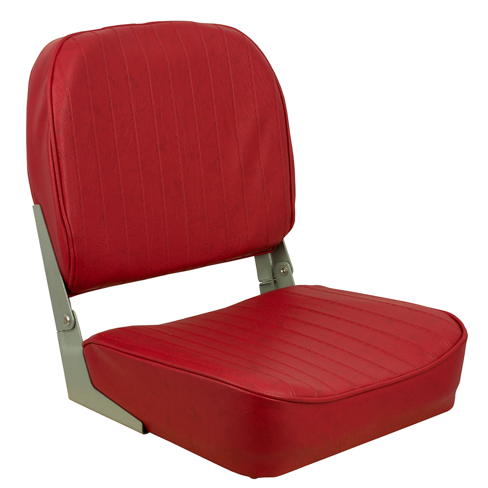 Springfield Economy Folding Seat  Red