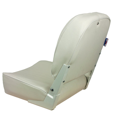 Springfield Economy Folding Seat  White