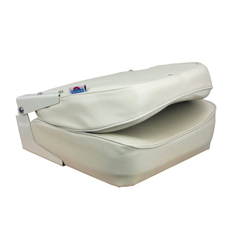 Springfield Economy Folding Seat  White