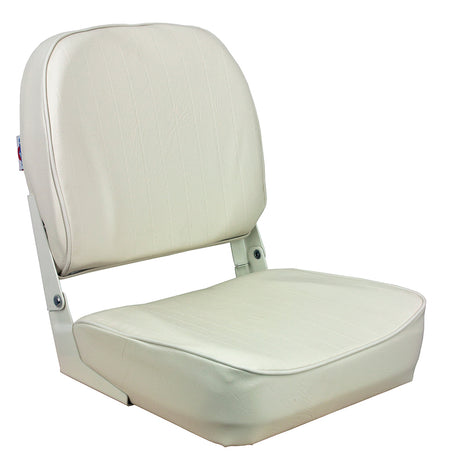 Springfield Economy Folding Seat  White