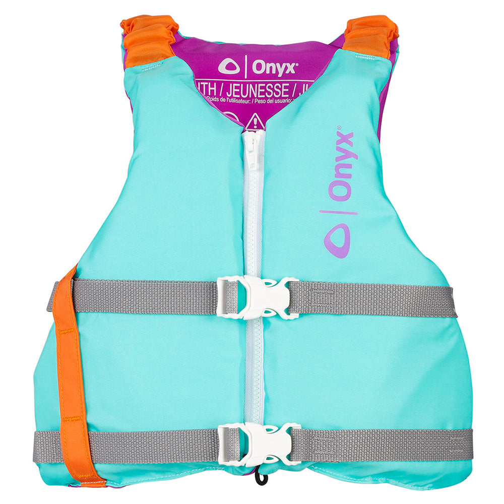 Onyx Youth Universal Paddle Vest  Aqua