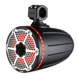 DS18 Hydro 65 Neodymium Wakeboard Speakers w1 Driver and RGB LED Lights  450W  Black