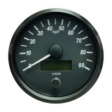 VDO SingleViu 100mm 4 Speedometer  90 MPH