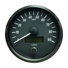 VDO SingleViu 100mm 4 Speedometer  90 MPH