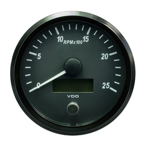 VDO SingleViu 100mm 4 Tachometer  2500 RPM