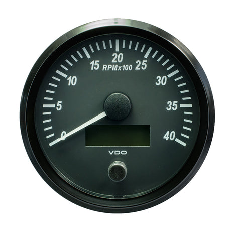 VDO SingleViu 100mm 4 Tachometer  4000 RPM