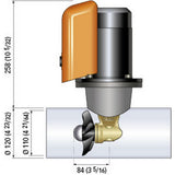 Quick Bow Thruster BTQ 11025 25KGF  12V  D110  13kW
