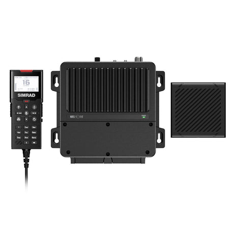 Simrad RS100 VHF Black Box Radio wHandset  Speaker