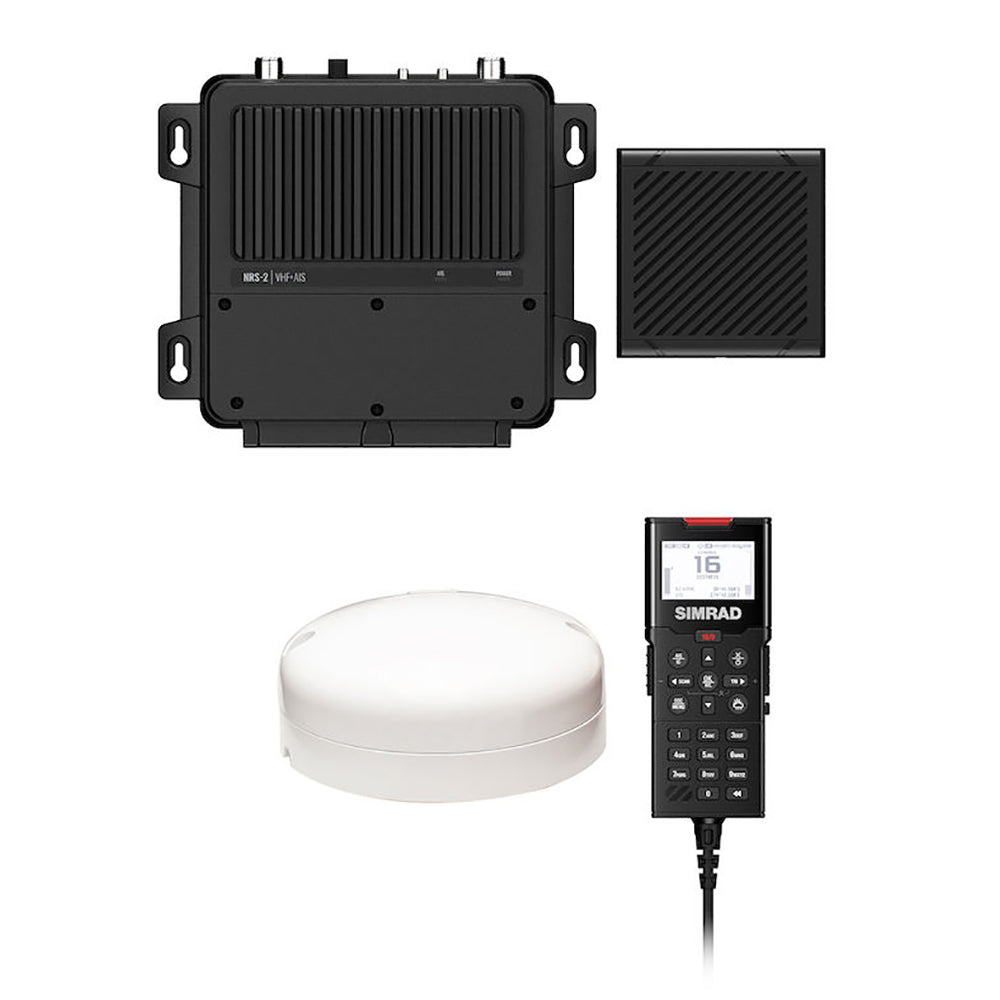 Simrad RS100B Black Box VHF Radio wClass B AIS  GPS Antenna