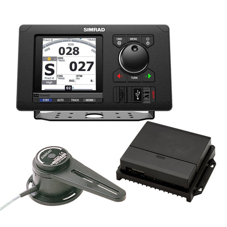 Simrad AP70 MK2 Autopilot Basic Pack Includes AP70 MK2 Control Head AC70 Course Computer  RF300 Feedback