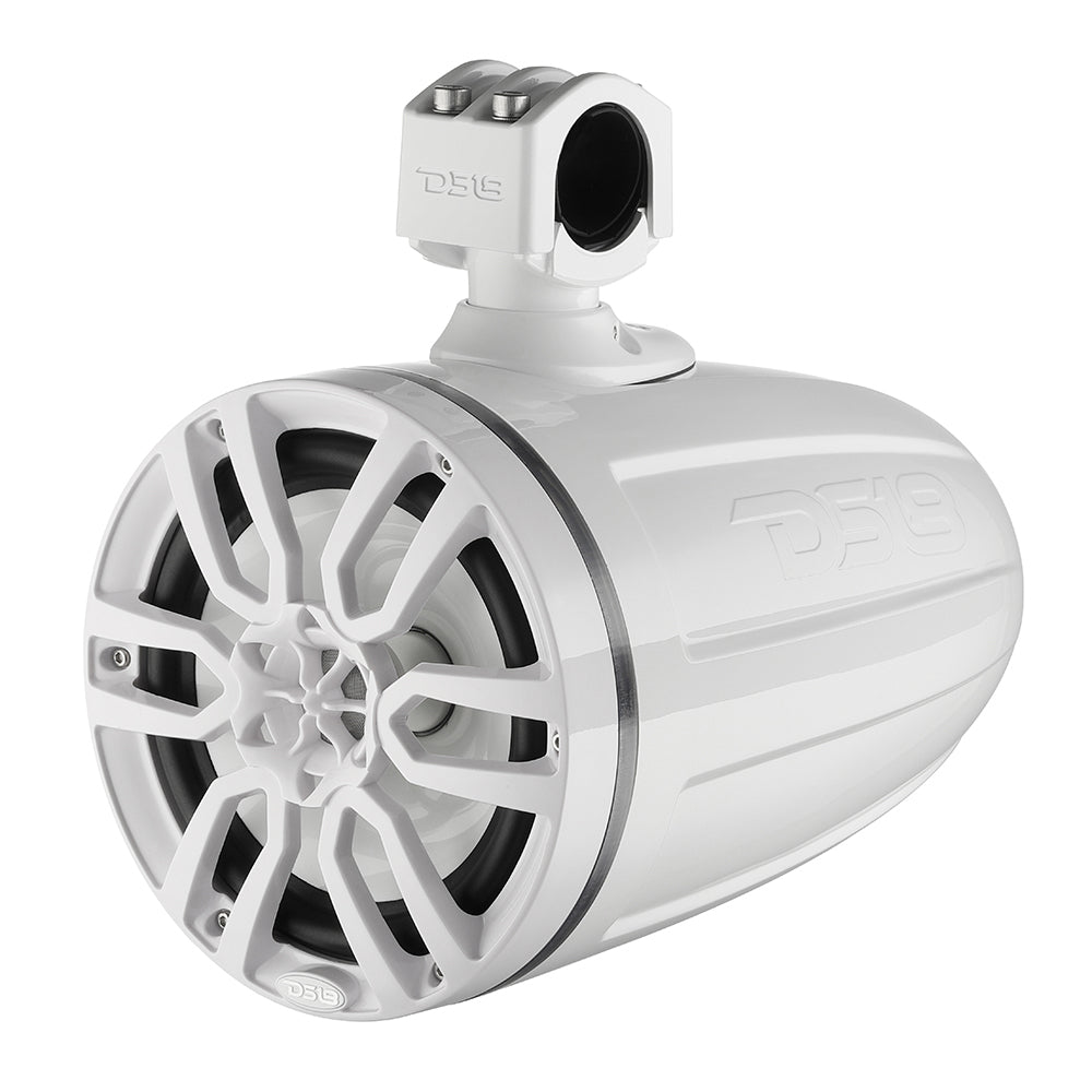 DS18 X Series HYDRO 65 Wakeboard Pod Tower Speaker wRGB LED Light  300W  White