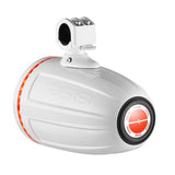 DS18 Hydro 65 Neodymium Wakeboard Speakers with 1 Driver and RGB LED Lights  450W  White