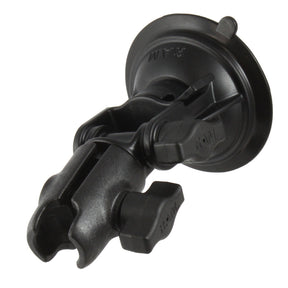 RAM Mount RAM TwistLock Composite Suction Cup Ratchet Mount wSocket Arm