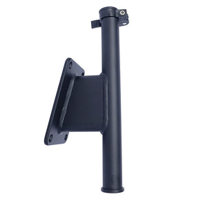 Panther 5 Set Back Transom Mount Bracket  Black  Powder Coat