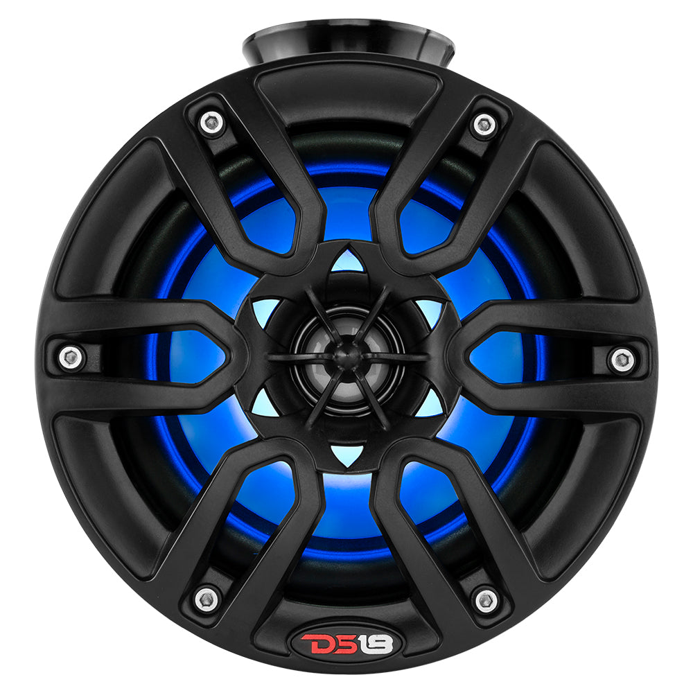 DS18 HYDRO 65 Compact Wakeboard Pod Tower wRGB Light  300W  Black