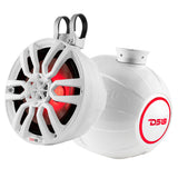DS18 HYDRO 8 Compact Wakeboard Pod Tower wRGB Light  375W  White