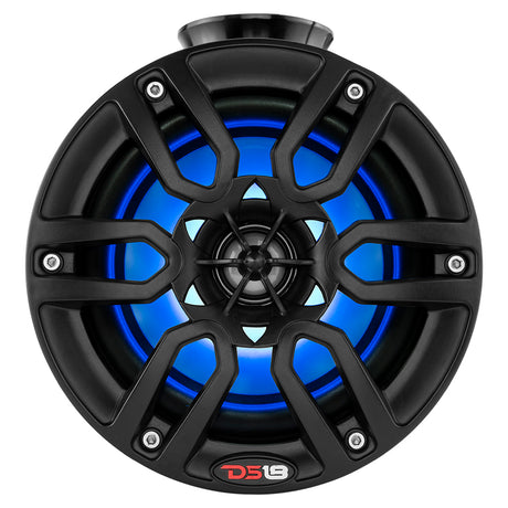 DS18 HYDRO 8 Compact Wakeboard Pod Tower wRGB Light  375W  Black