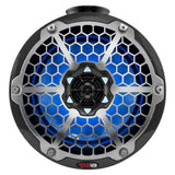 DS18 HYDRO 8 Compact Wakeboard Pod Tower wRGB Light  375W  Black Carbon Fiber