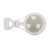 Camco ClampOn Rail Mounted Cup Holder  Small for Up to 114 Rail  White