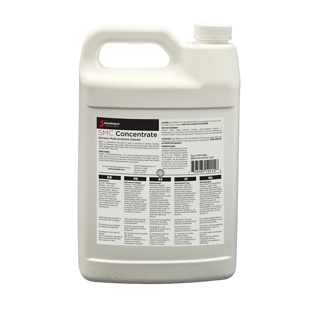 Shurhold Series Multipurpose Marine Cleaner  SMC Concentrate  1 Gallon YBP0306