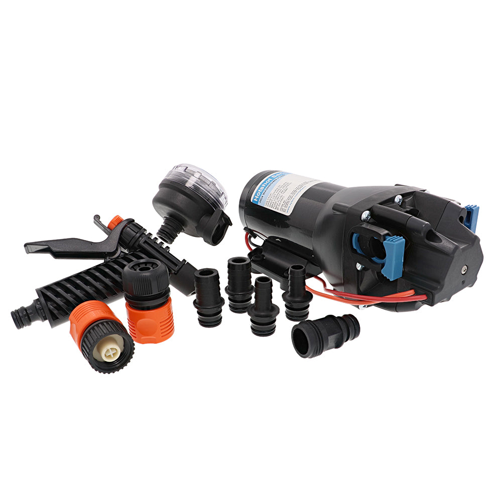 Jabsco HotShot HD4 Heavy Duty Washdown Pump  24V  4 GPM  60 PSI