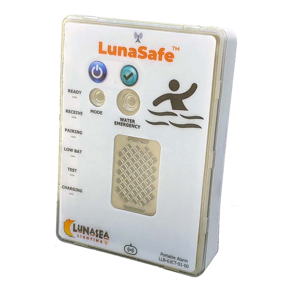 Lunasea Controller fAudible Alarm Receiver wStrobe Qi Rechargeable