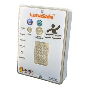 Lunasea Controller fAudible Alarm Receiver wStrobe Qi Rechargeable
