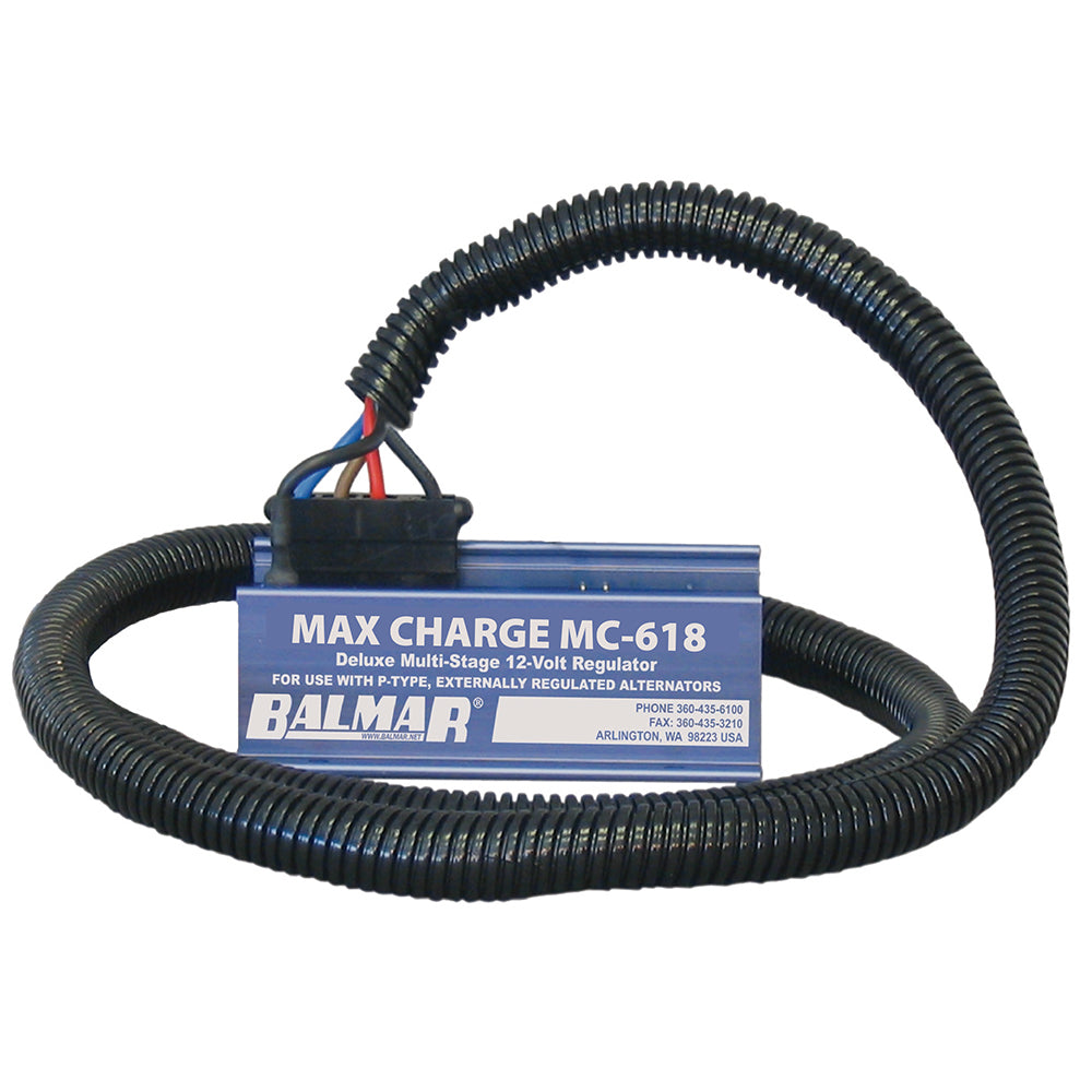 Balmar Max Charge MC618 MultiStage Regulator w 54 Harness  12V