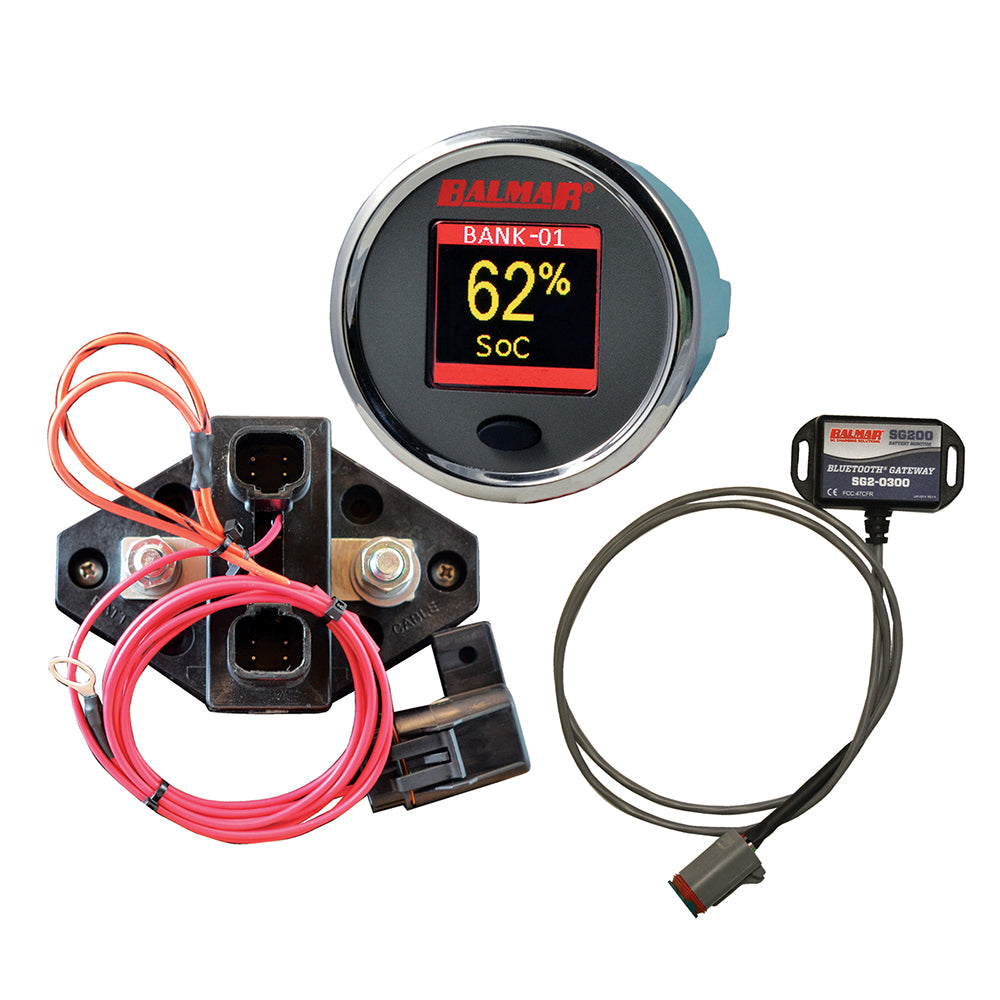 Balmar SG210 Battery Monitor Kit wDisplay Shunt Gateway