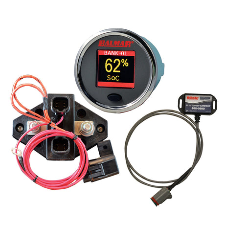 Balmar SG210 Battery Monitor Kit wDisplay Shunt Gateway