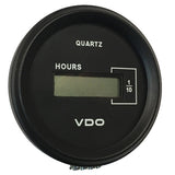 VDO Cockpit Marine 52mm 2116 LCD Hourmeter  Black DialChrome Bezel