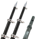 TACO 20 Carbon Fiber Twist  Lock Outrigger Poles fGS450 GS500  GS1000 Bases  Black