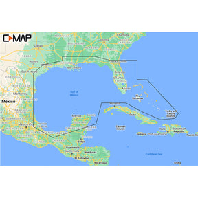 CMAP MNAY204MS Gulf of Mexico to Bahamas REVEAL Coastal Chart