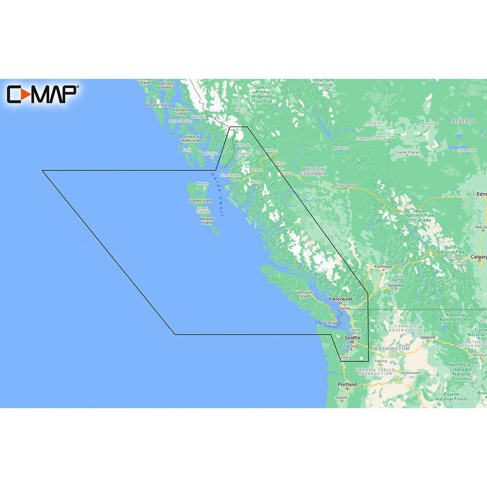 CMAP MNAY207MS Columbia  Puget Sound REVEAL Coastal Chart