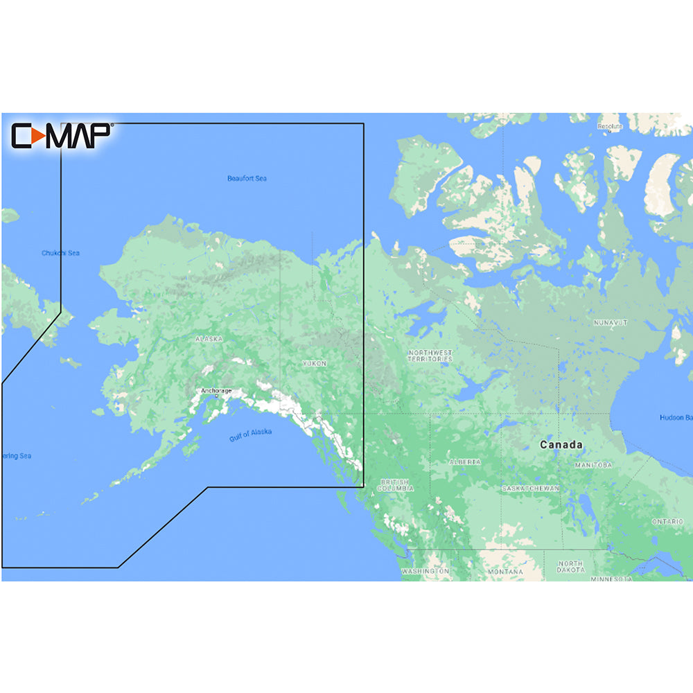 CMAP MNAY208MS Alaska REVEAL Coastal Chart