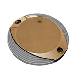 Lumitec Scallop Surface Mount Pathway Light  Spectrum RGBWWarm White  Bronze Finish