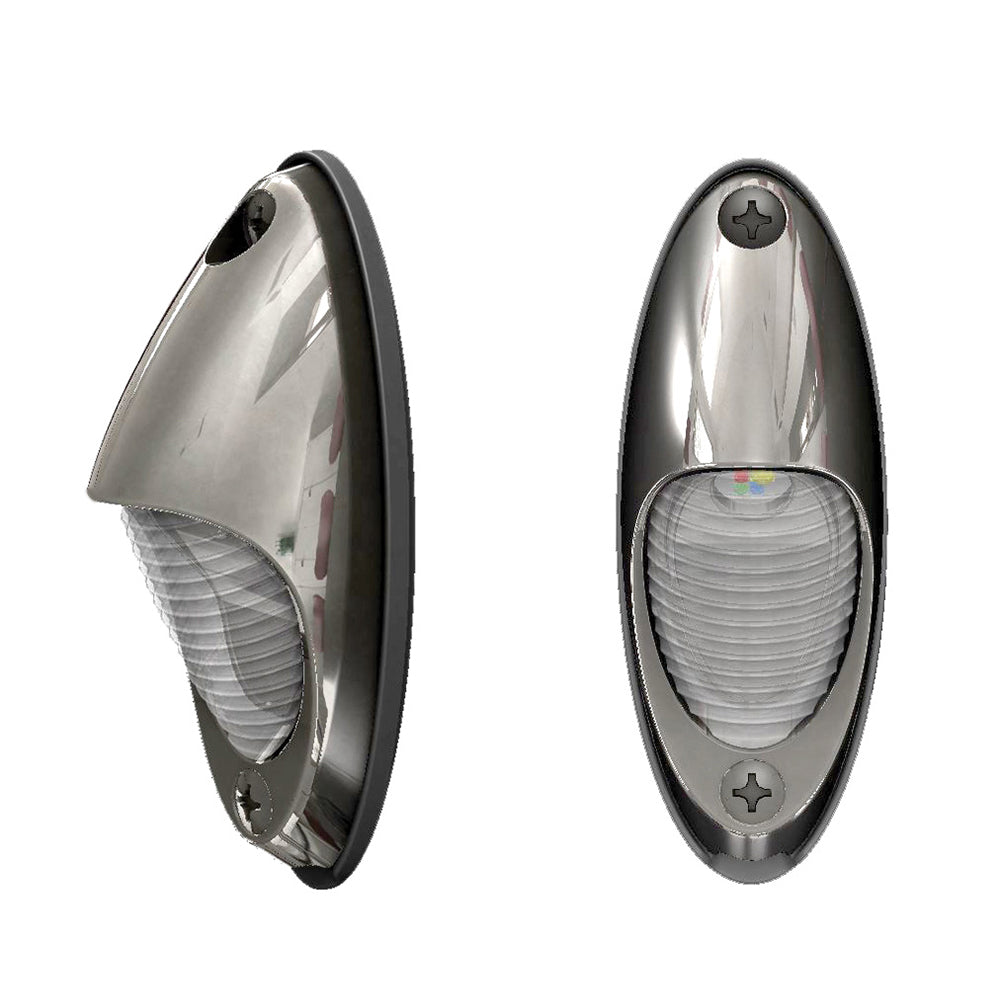 Lumitec Nautilus Piling Light  Spectrum RGBWWarm White  Stainless Steel Housing