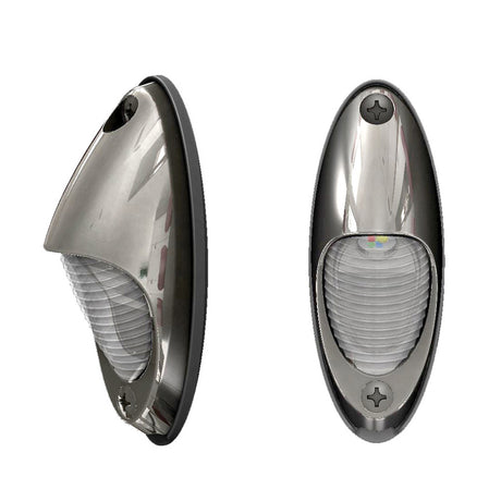 Lumitec Nautilus Piling Light  Spectrum RGBWWarm White  Stainless Steel Housing
