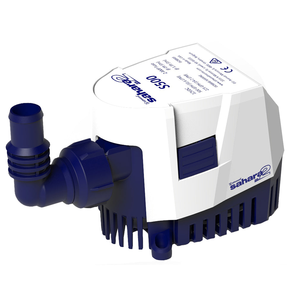Attwood Sahara MK2 S500 Bilge Pump 500 GPH  12V  Automatic