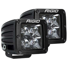 RIGID Industries DSeries Pro Dually Spot Surface Mount Pair  Midnight Edition