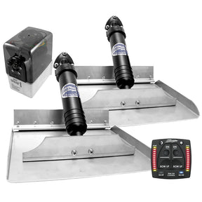 Bennett 12x12 Hydraulic Trim Tab System wOne Box Indication