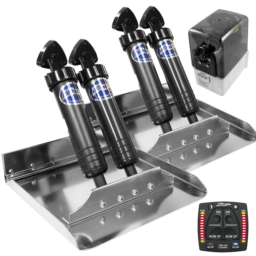 Bennett Marine 12x12 Sport Tab System wOne Box Indication