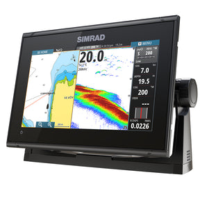 Simrad GO9 XSE ChartplotterFishfinder wCMAP Discover Chart  No Transducer