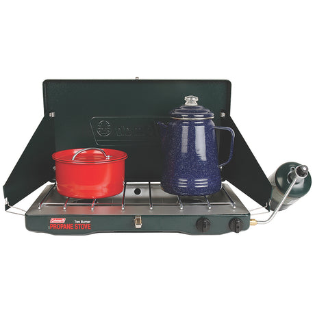 Coleman PerfectFlow 2Burner Classic Stove  Propane