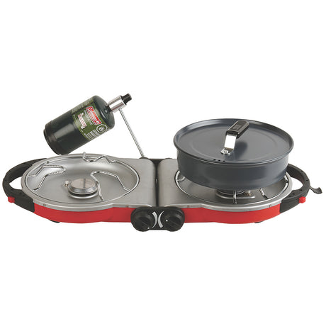 ColemanPerfectFlow InstaStart Fold N Go Stove  2Burner